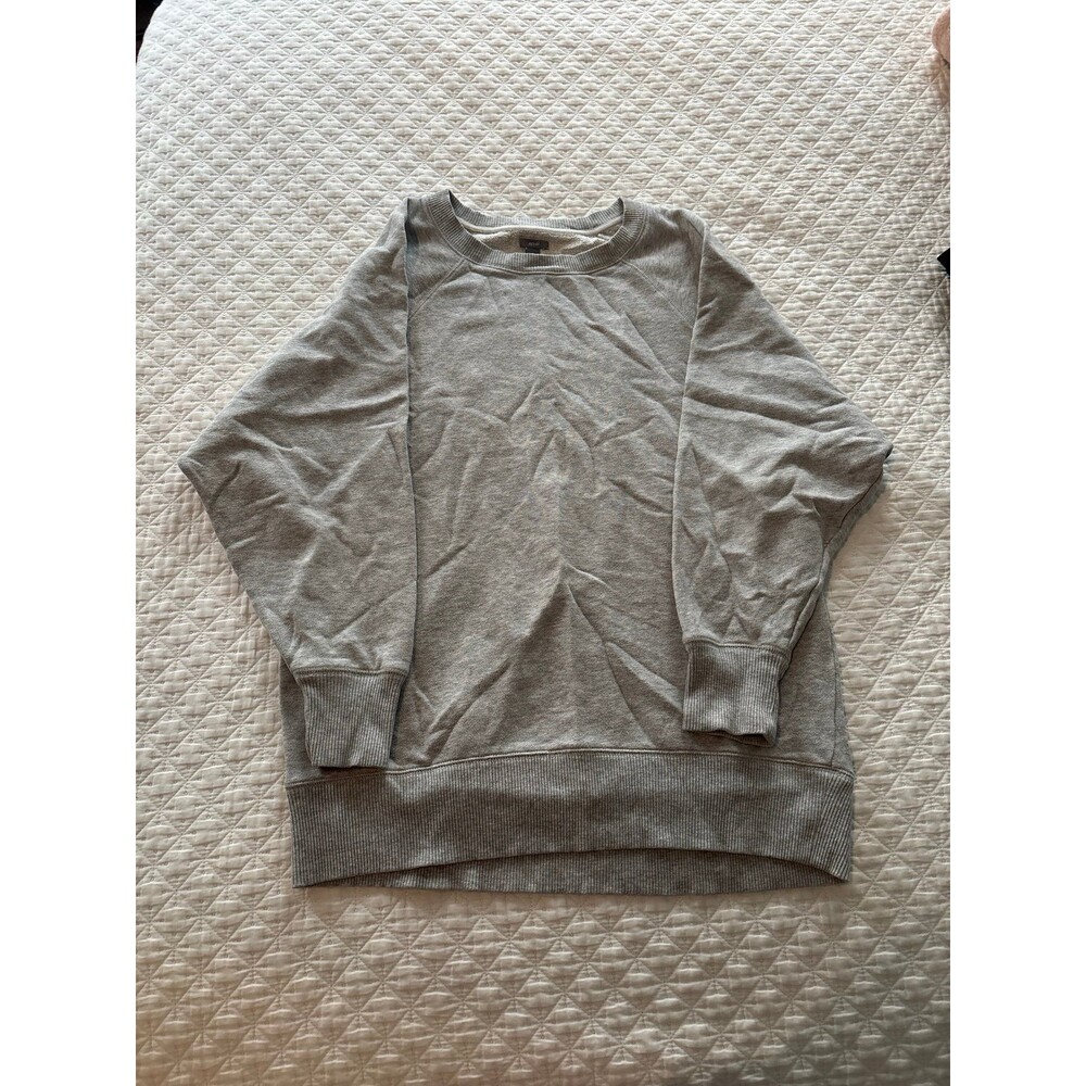 Aerie light grey oversized crewneck sweatshirt